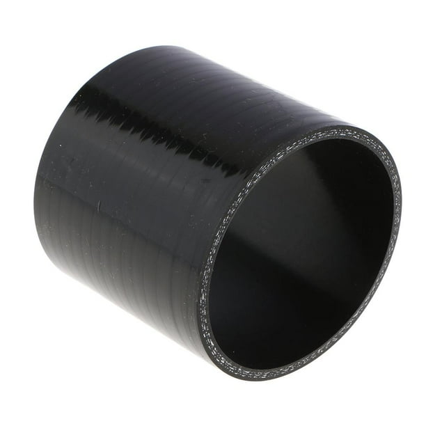 Manguera de vacío de silicona para coche de 76 mm de largo, 76 mm de diámetro interior y 86 mm de diámetro. Negro