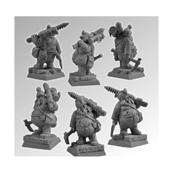 Scibor Monstrous Miniatures Miner #6 New