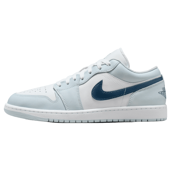JORDAN MENS Air Jordan 1 Low "Aura / Squadron Blue" 553558 400 553558 400 from Stadium Goods