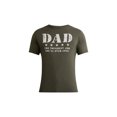 thumbnail image 5 of Men's and Big Men's Father's Day Army Ranger Dad Graphic Tee Shirt from Way to Celebrate, Sizes S-3XL, 5 of 5