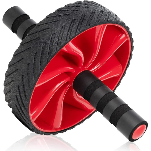 Rodillo para abdominales para entrenamiento en casa, rodillo para abdominales para entrenamiento de fuerza abdominal y central, rueda de entrenamiento abdominal para gimnasio en casa