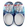 thumbnail image 5 of Mens Cozy Slippers WWE Warm Soft Plush Slipper Slip-on House Shoes for Home Indoor Outdoor, 5 of 7