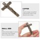 thumbnail image 3 of Retro Style Jesus Cross Shape Pendant Creative Key Chain Hanging Pendant, 3 of 4
