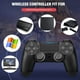 thumbnail image 2 of Controlador de juego para PS4, vibración dual compatible con Windows PC y sistema operativo Android, controlador inalámbrico Bluetooth para Playstation 4 (Bronce) brillar Electrónica, 2 of 5