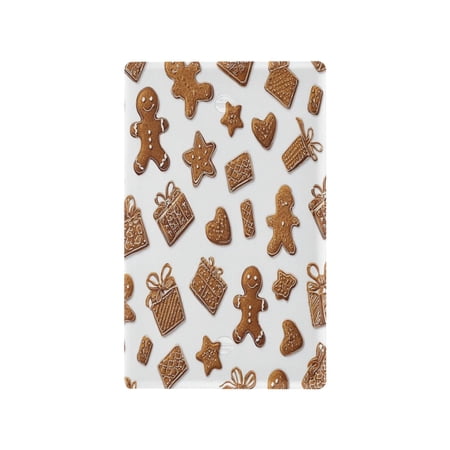 IAUYY Retardant PC Material Duplex Outlets Switch Plate Covers Easy DIY Installation with Screws Light Switch Cover Plate Sugar Frosting Shine