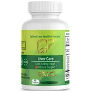EXIR Liver Care Supplement Supports Healthy Liver Function Boost Immune System, 60 Capsules