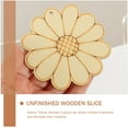 50 Sets of Unfinished Wood Cutouts Nature Theme Wood Craft