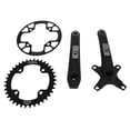thumbnail image 3 of Juego De Bielas 38T 170 Mm, Fuerte Compatibilidad BCD 104 Mm Mecanizado Preciso aleación De Aluminio Juego De Bielas De Bicicleta Liviano Para Bicicletas De Montaña, 3 of 7