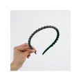 thumbnail image 2 of 1 Pce Cerceau Fin en Forme de Cœur avec Strass Gris pour Femmes, 2 of 5