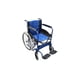 thumbnail image 1 of Silla de Ruedas Speedy Con Descansapies plegables Azul, 1 of 2