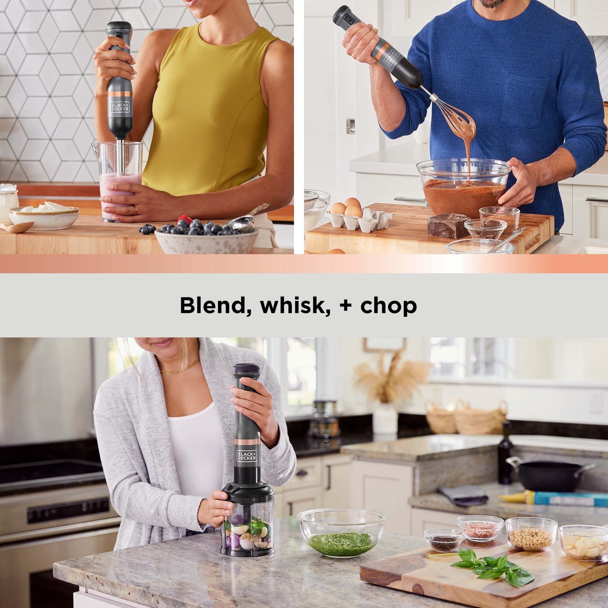 BLACK+DECKER Kitchen Wand 3 Kit Grey