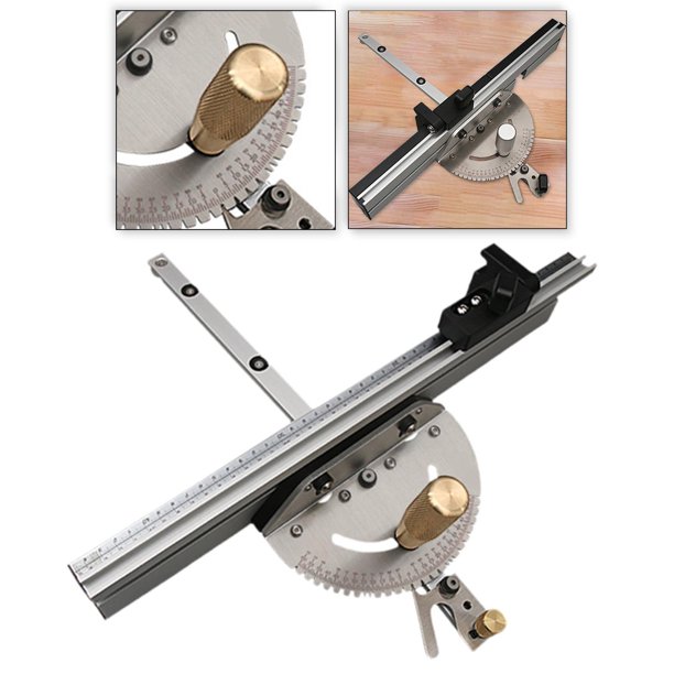 Calibrador de ingletes, herramientas manuales, resistentes, ligeras, portátiles, compactas, herramientas para trabajar la madera Estilo G