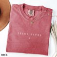 thumbnail image 3 of Jesus Saves T-Shirt, Christian Faith Graphic Tee, Religious Shirt, Bible Verse Inspired Christian Gift, 3 of 6