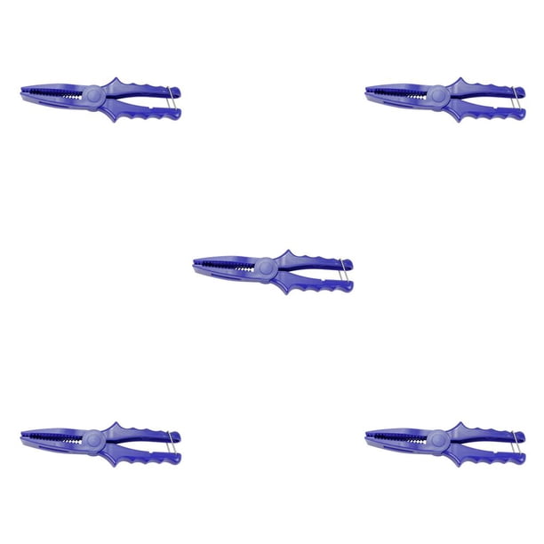 Eigraketly Alicates de pesca Conveniente removedor de anzuelos Superficie brillante firme Colector de peces Azul Type2 NO2 Eigraketly CBP265978