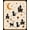 Orange, Pattern 4, variant on ODIKA 2'x3' Washable Samll Area Rug Non-Slip, Low Pile Beige Halloween Cats and Ghosts Playful Spooky Motifs with Pumpkins Bats for Entryway, Kitchen, Laundry Room
