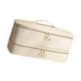 thumbnail image 2 of Bolsa de viaje de doble capa, estuche para herramientas de salón, organizador de maquillaje, bolsa de viaje para peluqueros, bolsa para peluqueros y, 2 of 10