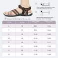thumbnail image 6 of MEGNYA Hiking Sandals for Women, Comfortable Walking Sandals Hook Loop Strap, Sports Lightweight Slides, 6 of 8
