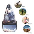 thumbnail image 5 of Lsque Cute Animal Couple Pattern Cross Chest Bag Diagonally – Premium Durable Front Chest Sling with Adjustable Padded Strap, High-Capacity Storage, 5 of 8