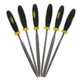 thumbnail image 2 of Miangastore 6pcs Wood File Set 140x3mm Comfortable Hand Grip Handles Mini Wood Rasp File Tools, 2 of 9