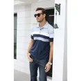 thumbnail image 4 of Playeras Casual De Manga Corta A Rayas De Moda Para Hombre, 4 of 4