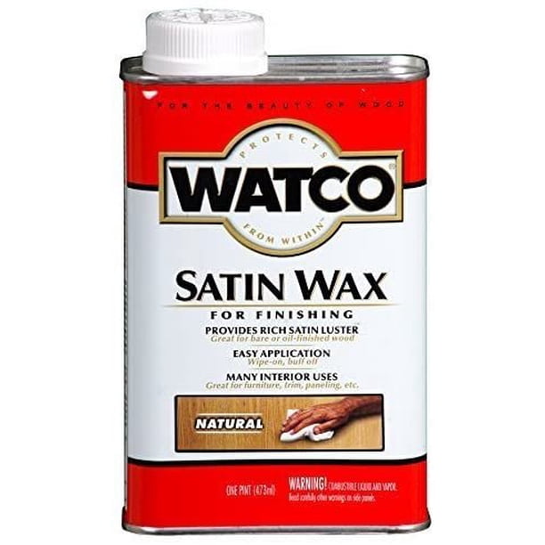 RUSTOLEUM 67041 Watco Quart Natural Satin Finishing Wax by RustOleum