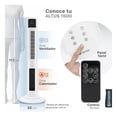 thumbnail image 2 of Ventilador Calentador de Torre, 2 en 1, con Temporizador y Control remoto Esquimal (Blanco, 111 cm), 2 of 7