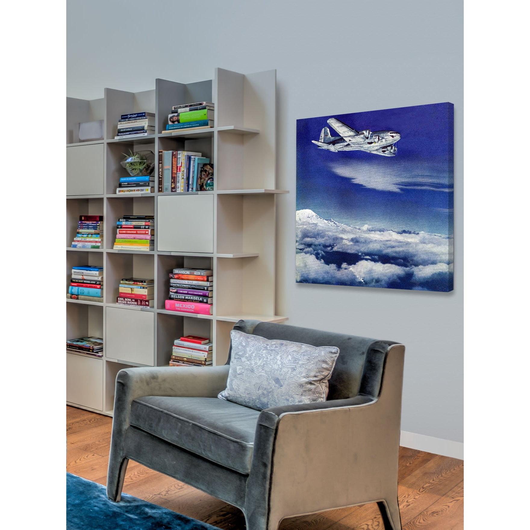 "Above the Clouds" Painting Print on Wrapped Canvas