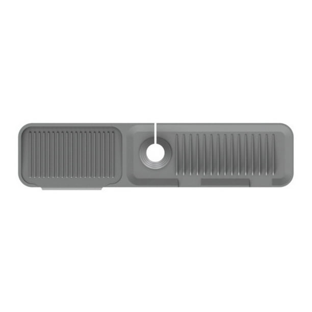 24 Inch Silicone Faucet Handle Drip Catcher Tray, Kitchen Sink Splash