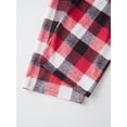 thumbnail image 6 of Jaweiwi Family Matching Christmas Pajama Set, Christmas Tree Letter Print Long Sleeve Tops and Plaid Pants Holiday Sleepwear Outfits, 6 of 11