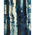 thumbnail image 3 of Gango Home Decor Contemporary Deep Woods I & II Indigo by Albena Hristova (Ready to Hang); Two 11x14in Gold Trim Framed Prints, 3 of 5