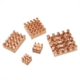 thumbnail image 1 of Disipador de para Raspberry Pi5 Disipador TéRmico de Cobre con Chip Disipador TéRmico con Respaldo Adhesivo Disipador TéRmico con Ranura para Memoria de CPU, 1 of 8