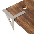 thumbnail image 3 of Square Layout Triangular Ruler Stainless Steel 90 45 Woodworking Measuring Tool, 3 of 3