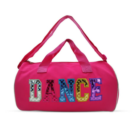 Dance Duffel Bag With Multicolored Dance Print (Best Dance Bag Ever)