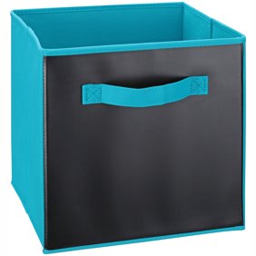 Closetmaid Mini Fabric Drawer Black 2pk Walmart Com