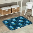 thumbnail image 5 of Kdxio Blue Owl,16" x 24", Non-Slip Front Door Mats,Outdoor Welcome Mat Washable, 5 of 9