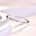 thumbnail image 4 of NUNCAD Sterling Silver 2MM Minimalist Thin Ring Eternity Wedding Bands for Women, 4 of 5