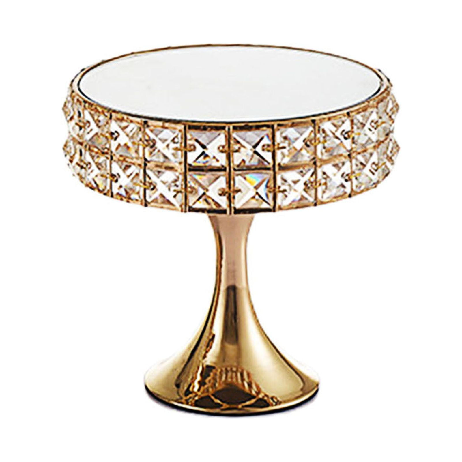 Duixinghas Cake Stand Mirror Surface Decorative European Style Faux ...