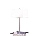 thumbnail image 3 of Benjara 59" Floor Lamp with Glass Tabletop- Crystal Stand- Metal- Clear, 3 of 7
