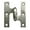Antique Nickel, variant on Deltana OK3025B3UNL-R 3" x 2-1/2" Olive Knuckle Hinge; Unlacquered Bright Brass Finish