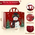 thumbnail image 3 of Paquete de 12 bolsas grandes reutilizables para regalos de Navidad Stypop, 43 x 32 x 17 cm, 3 of 8