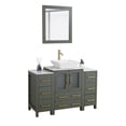 thumbnail image 5 of Vanity Art 48" Single Sink Freestanding Bathroom Vanity Set with Engineered Marble Top and Mirror, 5 of 9
