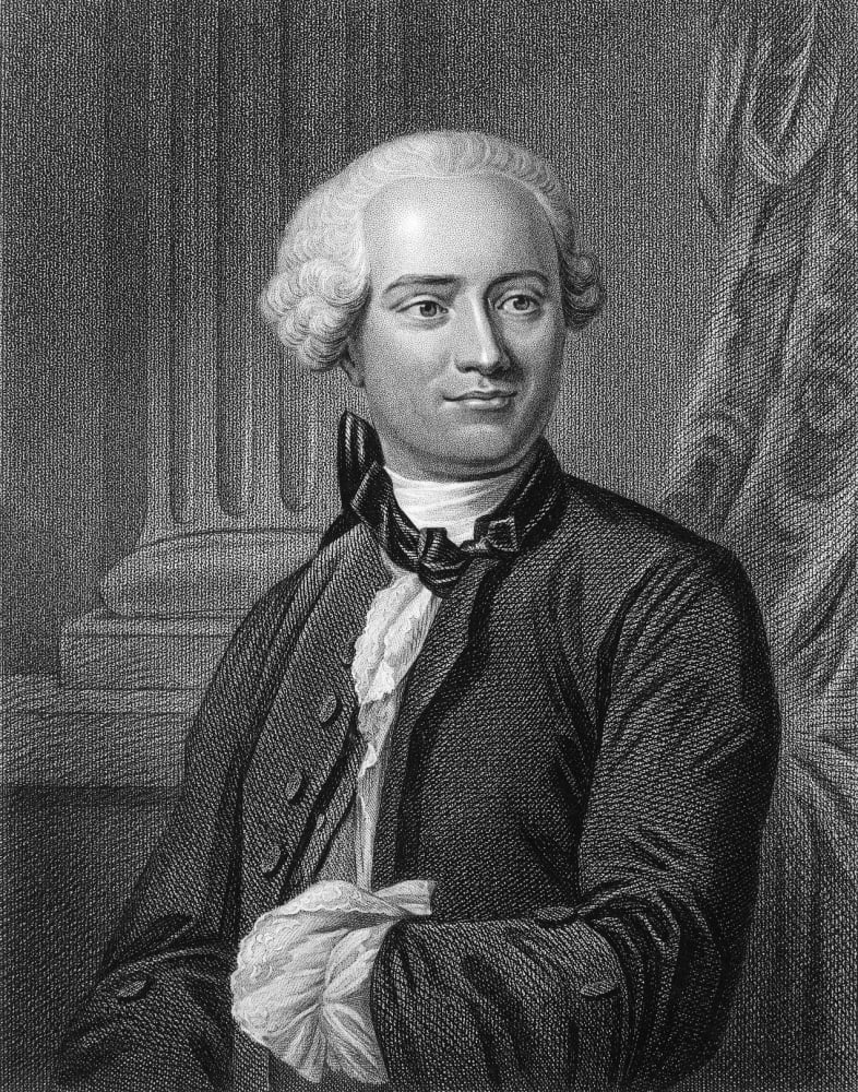 Jean Le Rond D Alembert N(17171783) French Mathematician Scientist And Philosopher Line And Jean Le Rond D Alembert N(17171783) French Mathematician Scientist And Philosopher Line And