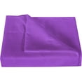 thumbnail image 1 of 700 Thread Count 3 Piece Flat Sheet ( 1 Flat Sheet + 2- Pillow cover ) 100% Egyptian Cotton Color Purple Solid Size California King, 1 of 4