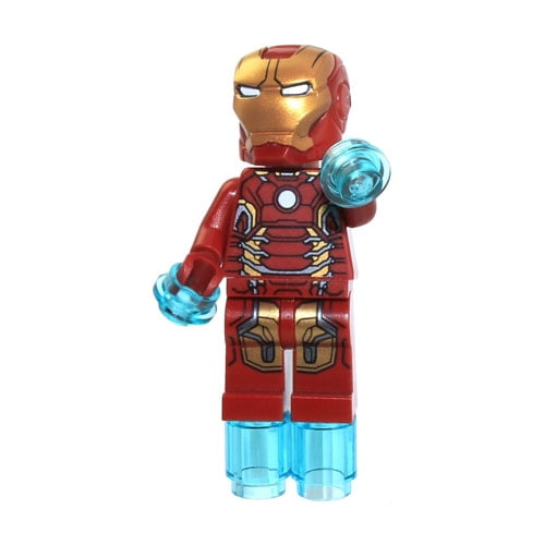 Lego Minifigure Marvel Super Heroes Iron Man With Jet Repulsors Mark 43 Walmart Com Walmart Com