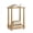 Natural Brown, variant on VASAGLE MARIEL Collection - Side Table, Accent Nightstand for Small Spaces, Rectangular End Table with Shelf, Solid Wood Legs, Chestnut Walnut