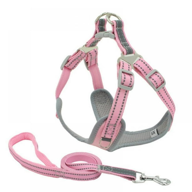 Summark No Pull Dog Harness,Reflective Dog Harness And Leash Set