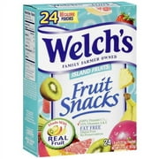Welch's Island Fruit Snacks Pouches, 0.9 oz, 24 Ct