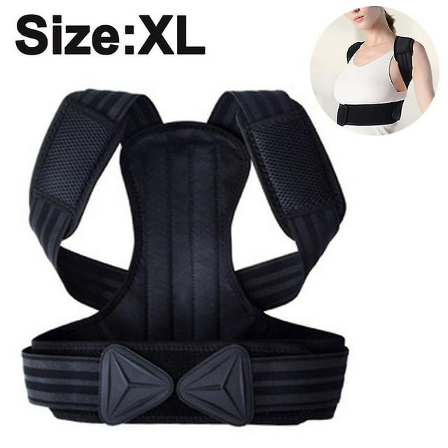 Correcteur de Posture Compatible avec Femmes et Hommes, Entièrement Ajustable et Confortable pour le Haut du Dos