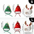 thumbnail image 3 of GASTROPOD 2026 New Christmas Tree Hat for Dog Hat Holiday Pompoms Headwear Costume Headwear Dog Cats Christmas Props for Dog Cats, 3 of 7