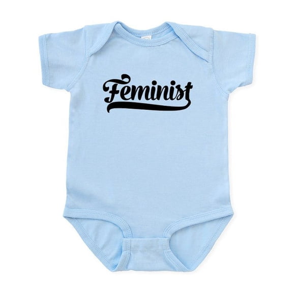 CafePress - Feminist Body Suit - Baby Light Bodysuit, Size Newborn - 24 Months